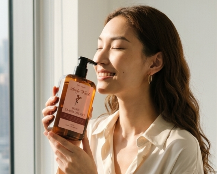 玫瑰檀香｜香薰精油沖涼液